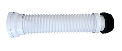 Flexible Toilet Pan Connector Universal WC Toilet Pan Connector Flexi Slinky Waste Soil Pipe 300mm-600mm. FREE DELIVERY - 3