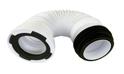 Flexible Toilet Pan Connector Universal WC Toilet Pan Connector Flexi Slinky Waste Soil Pipe 300mm-600mm. FREE DELIVERY - 7