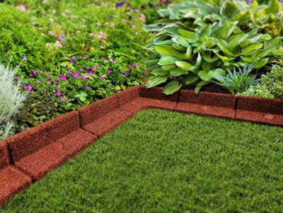Rubber corner 2025 edging