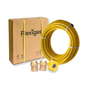 Flexigas CSST Gas Installation Contractor Kit 15mm x 10m