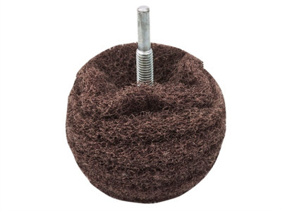 Flexipads World Class BA310 Scruff Ball 75mm / 3in Brown Coarse FLEBA310