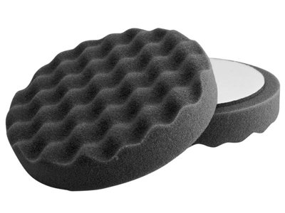 Flexipads World Class - Black Waffle Super Soft Finishing Pad 150mm