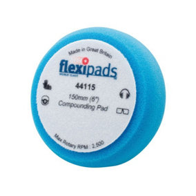 Flexipads World Class - Blue Compounding / Polishing Foam 150 x 50mm GRIP