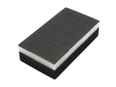 Flexipads World Class - Coussin Hexagonal Pro Noir - Diamètre 135 Mm (5,5 Pouces) - Pour Polissage