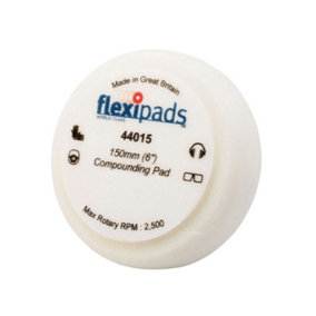 Flexipads World Class - White Compounding Foam 150 x 50mm GRIP