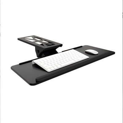 FlexiSpot Computer Keyboard Tray With Height and Tilt Adjustment - Colour Black