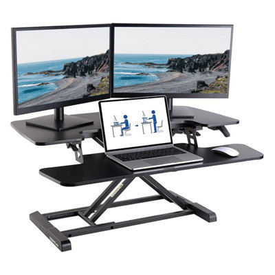 Flexispot Height-adjustable desk attachment, office seat, standing ...