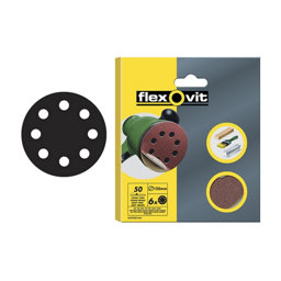 Flexovit 120 grit Sanding disc (Dia)125mm