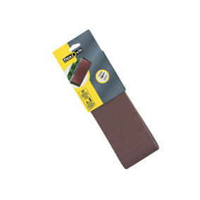 Flexovit - Cloth Sanding Belt 560 x 100mm Medium 80G Pack of 2
