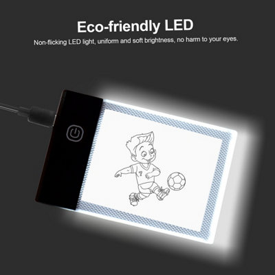 Flip book kit with light pad for drawing, tracing, animation, sketching, cartoon creation
