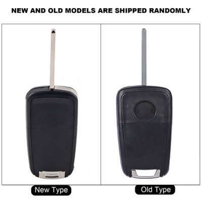 Flip Folding Remote 3 Buttons Key Fob Shell Case For Vauxhall Opel Zafira Astra Insignia Holden