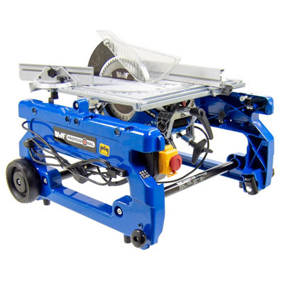 Flip Over Saw Wolf Professional 1800w 254mm Table & Mitre Saw