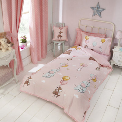 Float Away Polycotton Duvet Cover Set With Pillowcase
