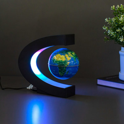 Floating Globe Light Mains Powered