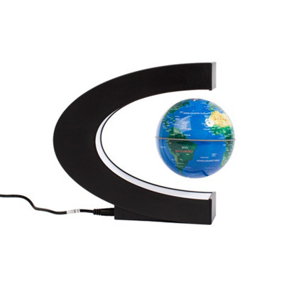 Floating Globe Light Mains Powered
