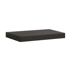 Floating Shelf Kit, Luna Black, 115x25x5cm