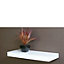 Floating Shelf Kit, Satin White, 57x30x5cm