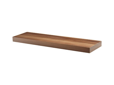 Floating Shelf Kit, Walnut, 115x25x5cm