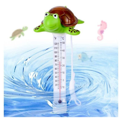 Floating Thermometer Cartoon Animal Shape Water Thermometer with Rope ...