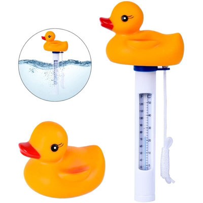 Floating Thermometer Cartoon Animal Shape with Rope for Indoor and ...