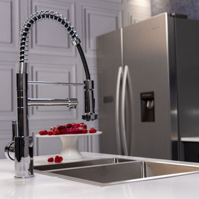 flode bojig Multiuse Style 3 in 1 Instant Boiling Hot Water Tap with Flexi Spray Polished Chrome Finish