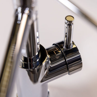 flode bojig Multiuse Style 3 in 1 Instant Boiling Hot Water Tap with Flexi Spray Polished Chrome Finish