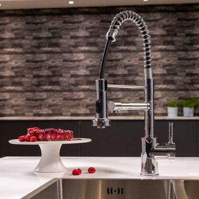 flode bojig Multiuse Style 3 in 1 Instant Boiling Hot Water Tap with Flexi Spray Polished Chrome Finish