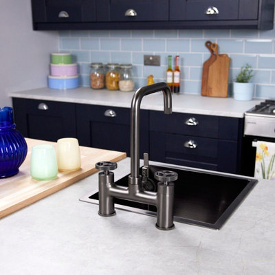 flode kraft Industrial Bridge Style 3 in 1 Instant Boiling Tap Gun ...