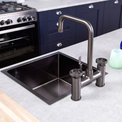 flode kraft Industrial Bridge Style 3 in 1 Instant Boiling Tap Gun ...