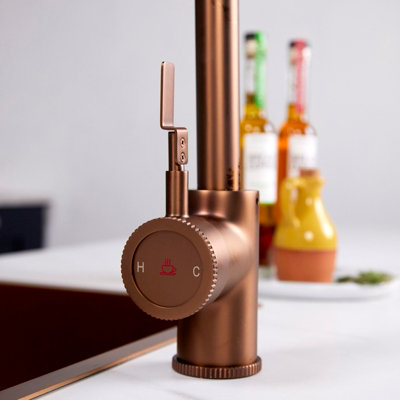 flode kraft Solo Industrial Style Single Lever 3 in 1 Instant Boiling ...