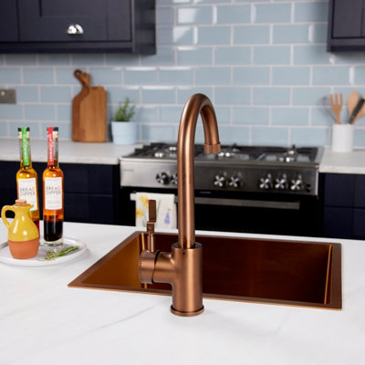 flode kraft Solo Industrial Style Single Lever 3 in 1 Instant Boiling ...