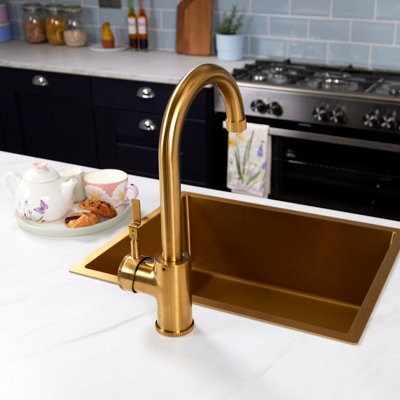 flode kraft Solo Industrial Style Single Lever 3 in 1 Instant Boiling ...