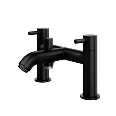 Flode Kumla Bath Filler - Matt Black