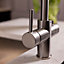 flode tre 3 in 1 Instant Boiling Tap Brushed Nickel Finish
