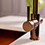 flode Vier 4 in 1 Instant Boiling & Filtered Cold Water Tap Brushed Copper Finish