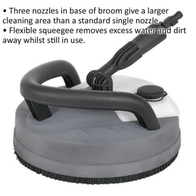 Floor Brush with Detergent Tank - For ys06419 & ys06420 Pressure Washers