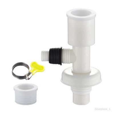 Floor Drain Adapter Durable PVC Universal Easy to Install Multi Diameter