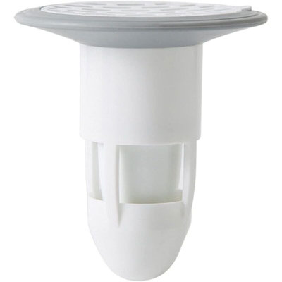 Floor drain with wastewater filter, drain plug, and odor proof ...