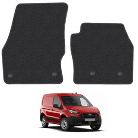 Floor Mats for Ford Transit Connect (2016+) Carpet Tailored Fit Van Mat Set