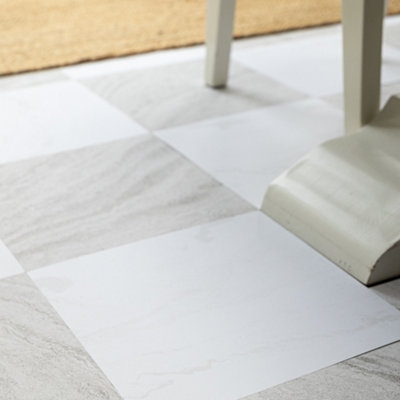Floor Pops Bonneville Beige Self Adhesive Vinyl Floor Tiles Pack of 10 (0.93sqm)