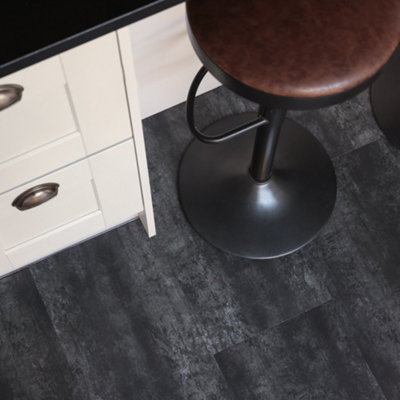 Floor Pops Quarry Self Adhesive Vinyl Floor Tiles Pack of 6 (1.12sqm)