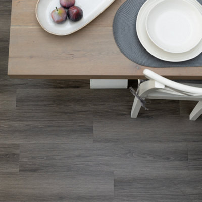 Floor Pops Walnut Self Adhesive Vinyl Floor Planks Pack of 7 (0.98sqm)