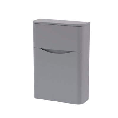 Floor Standing WC Unit  , 550mm - Satin Grey