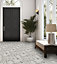 Floor Tile Carrara Marble 30.5x30.5cm Mono 10 Tiles Per Pack
