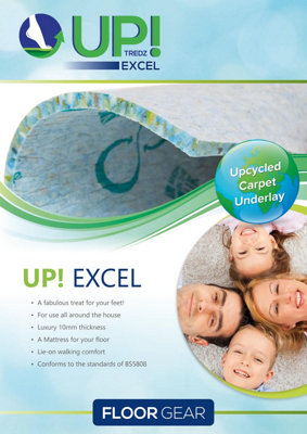 FloorGear Up Excel 10mm PCPU Underlay