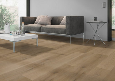 Flooring Hut Burleigh 55 - Amber Oak - Only 18.99 per m2 - 3