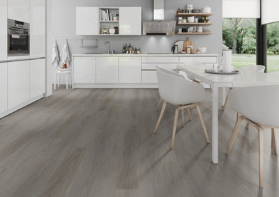 Flooring Hut Burleigh 55 - Washed Grey Oak - Only 18.99 per m2 - 3