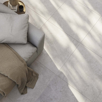 Flooring Revolution Ischia Travertine Stone Effect Matt Porcelain Tile ...