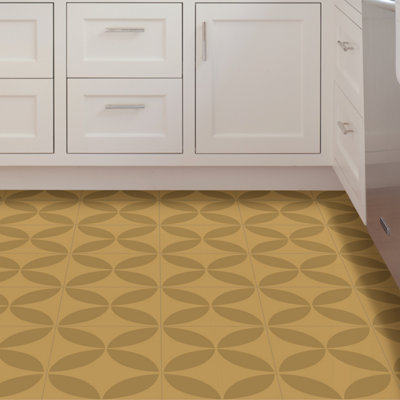 Brown Peel And Stick Floor Tile