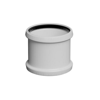 FloPlast 110mm Industrial Downpipe Kit with Hopper Head - 2 x 3m Pipes ...